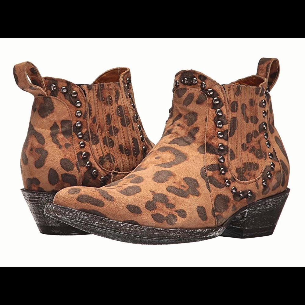❌SOLD❌ OLD GRINGO TEENA LEOPARD BOOTS